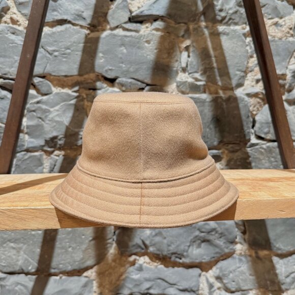 Hermès Harper H Sellier Beige Cashmere Bucket Hat - Picture 4 of 13